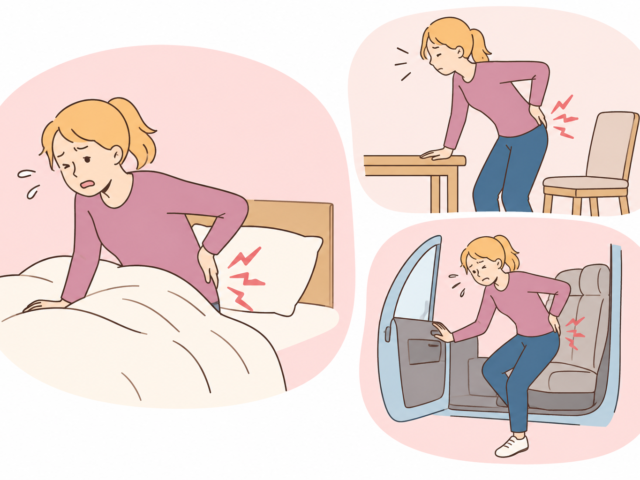 動き始めの腰痛、なぜ起こる？原因と対策